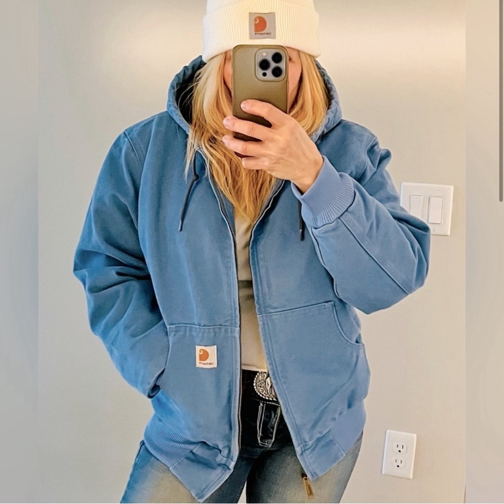 ***RARE*** Vintage Carhartt jacket blue XS